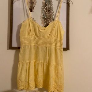 Yellow Degrees Tank Top